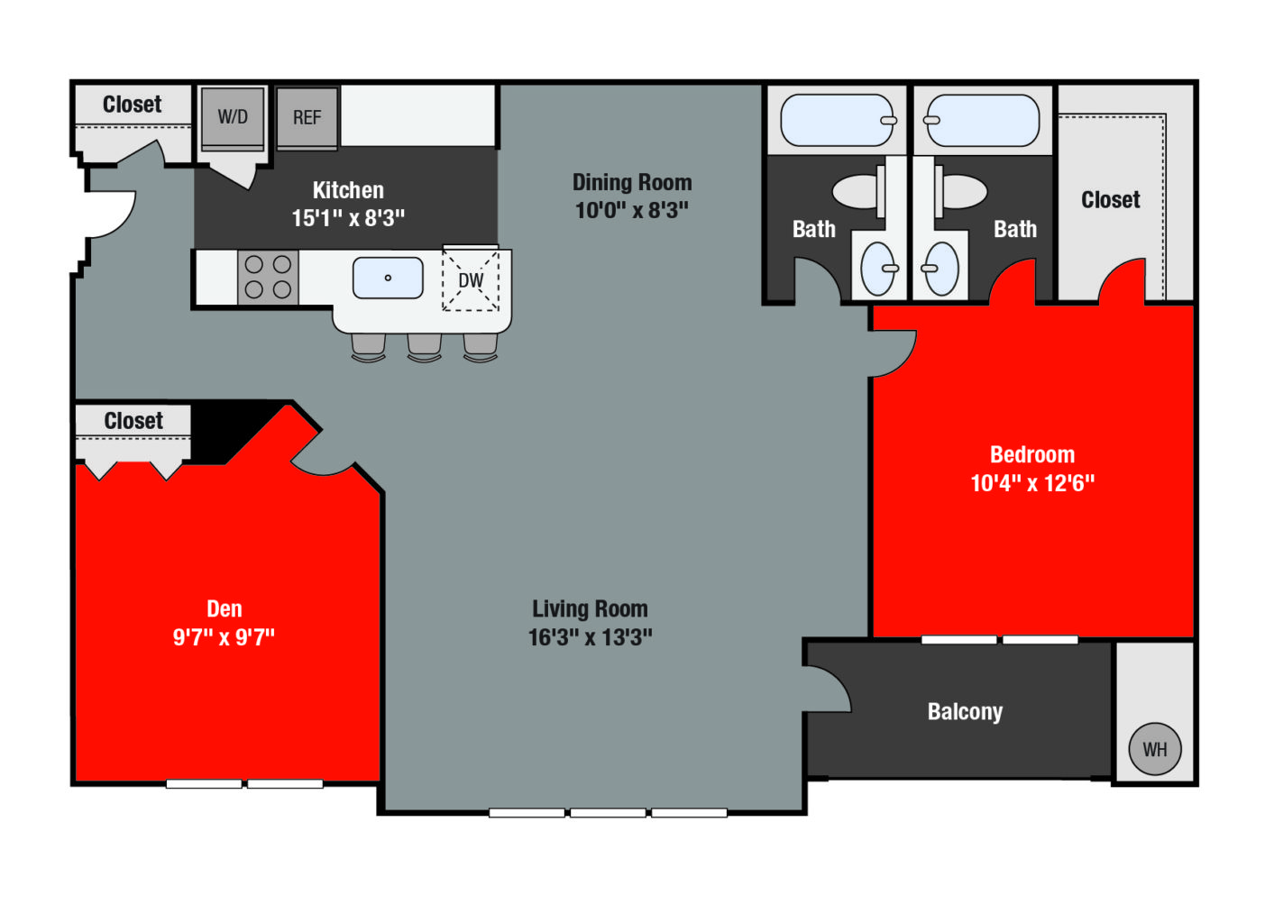 Apartments For Rent TGM Ridge - Conway 